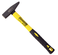 Молоток слесарный фиберглассовая ручка  400г 19014  кованый  (1/36шт) MaxiTool