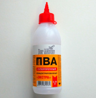 Клей ПВА ЭКСТРА  0,25 кг DERMASTER (32162) (6шт в уп)