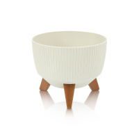 Кашпо Vinto 12,4л  слоновая кость 662 Эльфпласт (5шт)