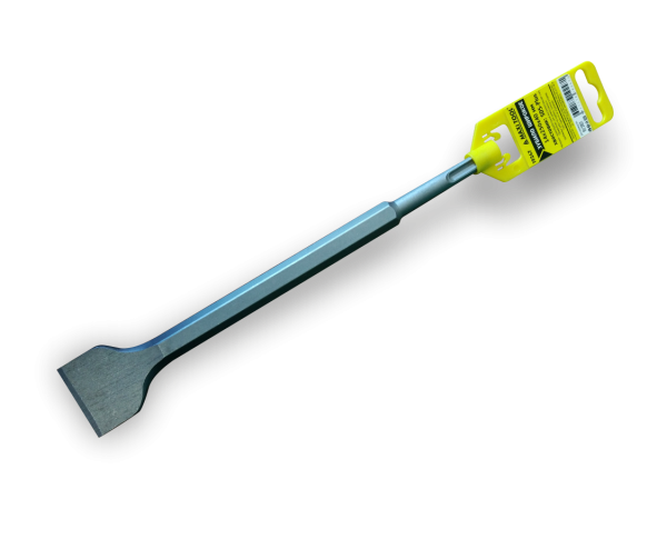 Зубило 19247 широкое по бетону 14х250х40 SDS-Plus 6-гран сечение (80шт/кор) MaxiTool