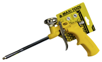 Пистолет 89070 д/монтажн пены пластиковый корпус и ручка MaxiTool  (36шт)