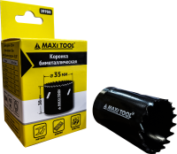 Коронка  35мм биметалл 19708 (100шт/кор)MaxiTool