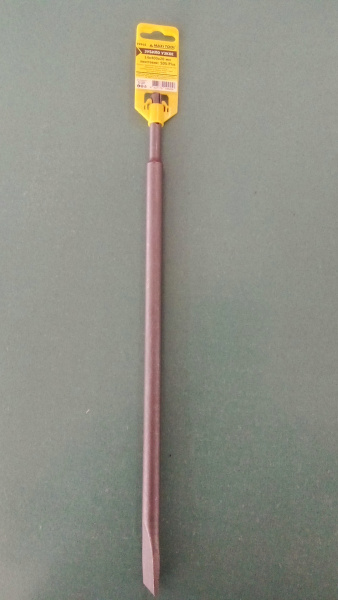 Зубило 19945 узкое по бетону 14х400х20 SDS-Plus кругл.сечение (50шт/кор) MaxiTool