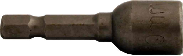 Биты с торцевой головкой 56653 магнитн,закал.6.35*10мм*45мм 2шт в наборе (1/250)ДерМастер