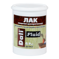 Лак защитно-декоративный Fluid  0,9кг бесцветный Dali-Décor 20290 (6шт/384шт)