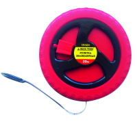 Рулетка землемерная SL81 19101 20м фиберглас лента, АБС-корп,ремешок (1/60) MaxiTool