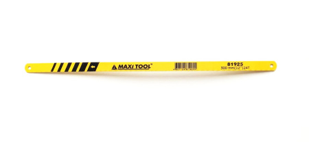 Полотно д/ножовки по металлу 81925 12*300мм одностор 24TPI Желтое(1/72/1440)MaxiTool