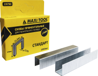Скобы д/степлера Стандарт (тип 53) 0,7х11,3х14мм 19790  (1000шт/уп)(200уп/кор)MaxiTool