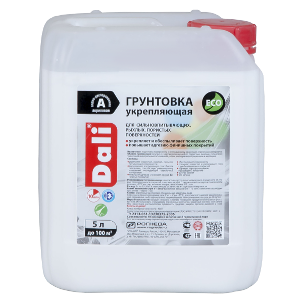 Грунтовка укрепляющая DALI  5л (20201) (1шт/128шт)