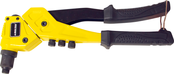 Заклепочник 81947 L=290мм рукоятка ПВХ, поворотный 0-360 градусов (1/24) MaxiTool Professional
