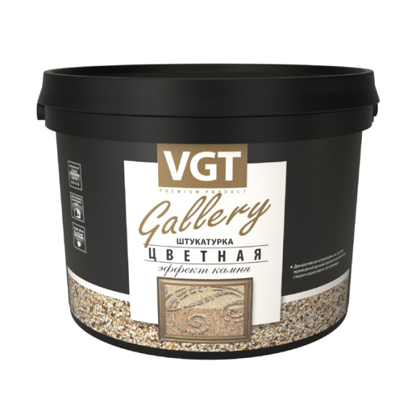 Штукатурка цветная для нар./внутр. работ 1-1,5мм  №3 18кг (1 шт/44 шт) ВГТ под заказ