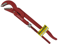 Ключ трубный 89978 45 гр. L=300мм (1") сталь CS45 MaxiTool (36)