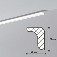 Профили MO 25х20х2000 Россия (140 шт в уп)