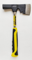 Топор  стальная ручка 600г 19037  кованый  (1/24шт) MaxiTool