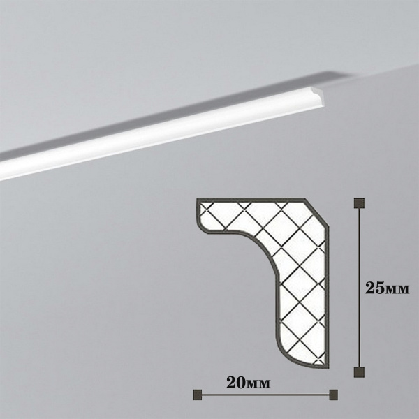 Профили MO 25х20х2000 Россия (140 шт в уп)