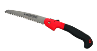 Ножовка садовая складная 18647 L=175мм 2К рукоятка 3Dзаточка крупный зуб(1/12/72)MaxiTool