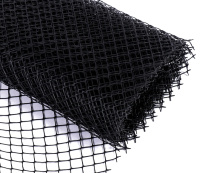 Сетка садовая ЭКОНОМ 1,0*20м (15*15мм) Чёрная