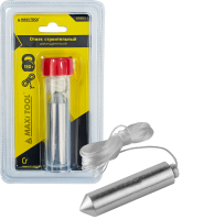 Отвес строительный 89851 (150 г; шнур 5 м) (1/12/72 шт) MaxiTool