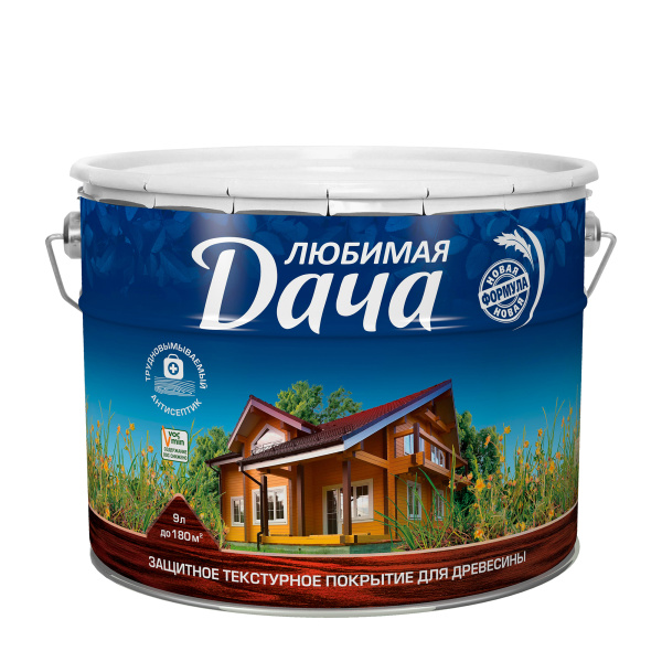 ОРЕХ  Любимая дача текстурное покрытие  9 л 70014 (1шт/55шт)