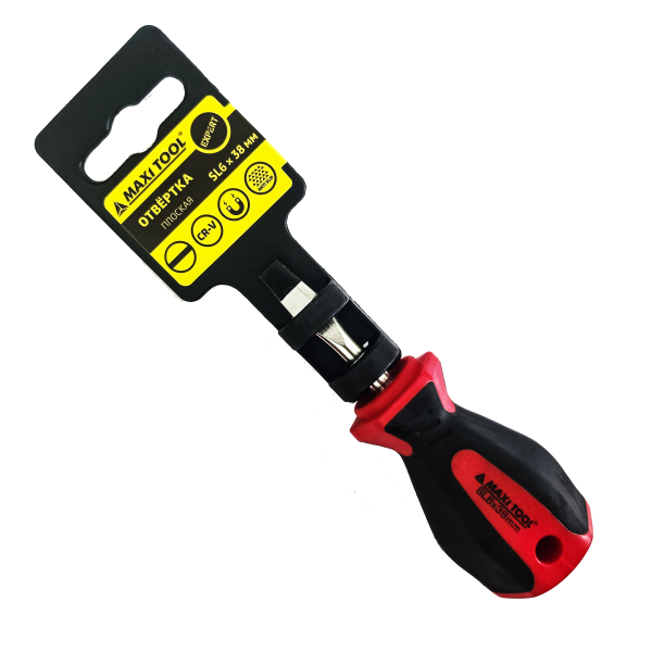 Отвертка 89446 Expert Mini 2K ручка  SL6×38 (240) MaxiTool