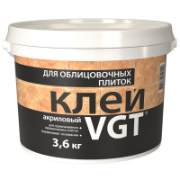 Клей для облицовочных плиток 3,6 кг  ВГТ (4шт)