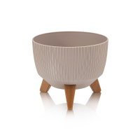 Кашпо Vinto 12,4л  темно-бежевый 662 Эльфпласт (5шт)