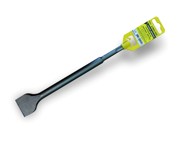 Зубило 19242 широкое по бетону 14х250х40 SDS-Plus кругл.сечение (80шт/кор) MaxiTool