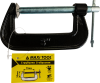 Струбцина G-образная  89092  75х30мм  (1/120) MaxiTool