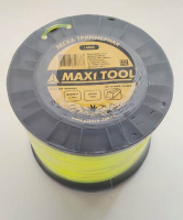 Леска триммерная квадрат 2.4мм*235м 18883 желтый (1/8шт) MaxiTool