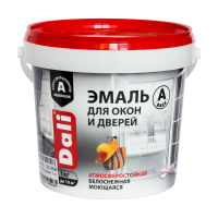 Эмаль ДЛЯ ОКОН И ДВЕРЕЙ  п/мат. БЕЛАЯ  3кг Dali  (80188)  (1шт/120шт)