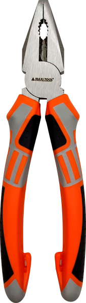 Пассатижи 89611 200мм комб.ручки,усилен.хром-ванад.сталь,полированные(6/60) MaxiTool