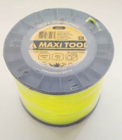 Леска триммерная квадрат 3мм*150м 19071 оранжевый (1/8шт) MaxiTool