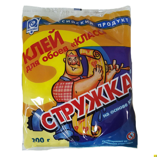 Клей Класс Стружка 200 г Экокласс (27119) (25шт)