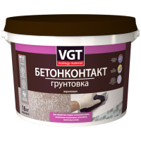 Грунтовка Бетонконтакт 16 кг.  7596 VGT (1шт/44 шт)