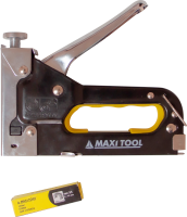 Степлер 18678 скоба 4-14мм регулируемый черный (12шт/36шт) MaxiTool