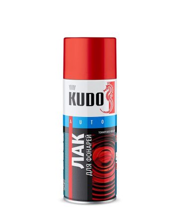 Лак для тонировки фар КРАСНЫЙ 520мл KU-9022 (6шт)