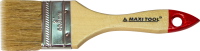 Кисть плоская №2 (50мм) 81729 деревянная ручка(12шт/уп) (432шт/кор) MaxiTool