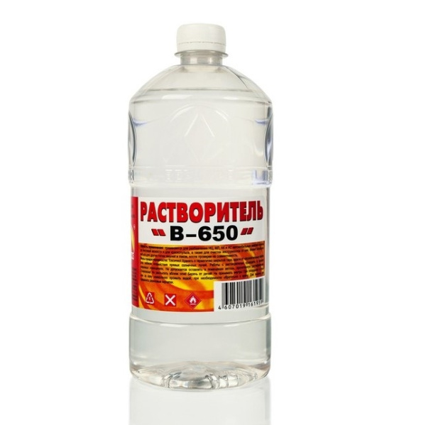 Растворитель B-650  1л  Вершина (12шт/648шт) ТУ (002355)