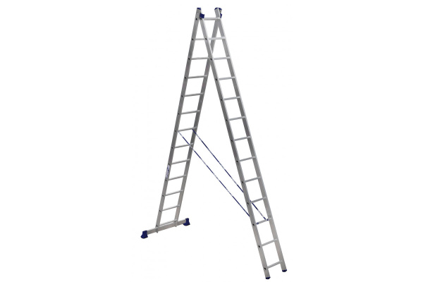 Лестница алюминиевая 2-х-секционная универсальная AL213 (366/618см) STAIRS