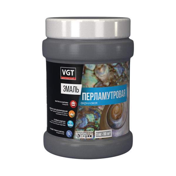 Бронза перламутр. эмаль ВД-АК 1179 п/гл. 0,23кг ВГТ (6шт/1350шт) 