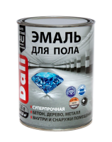 ЭМАЛЬ для ПОЛА  БЕЛАЯ  (База А)  0,8л Dali 12300 (6шт/660шт)