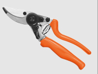 СЕКАТОР садовый 89310 усиленная пружина лезвие-сталь SK5, оранжевая ручка (1/60шт) MaxiTool