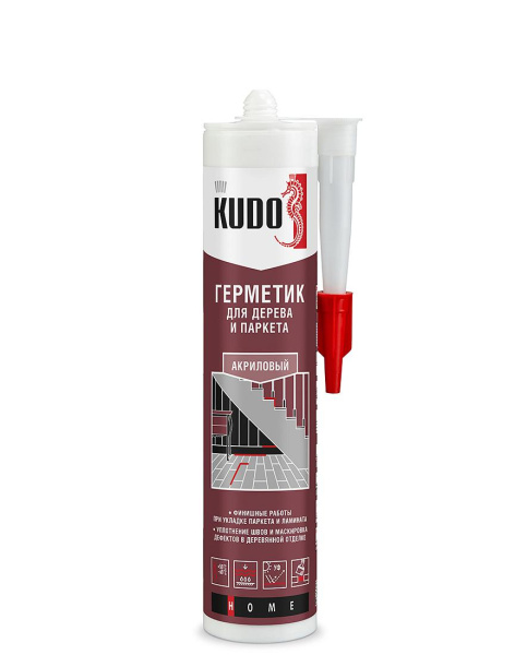 Герметик KUDO KSK-315 для дерева и паркета СОСНА  KUSACR280PQ-5 280мл (6шт/1692шт)