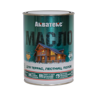 Масло для террас Акватекс  0,75л  Бесцветный  90168 (6шт/576шт)