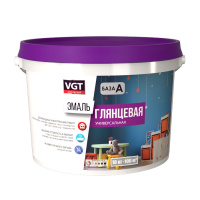 Супербелая глянцевая БАЗА  С Эмаль ВД-АК-1179  универсальная 1 кг  (6шт/336шт) ВГТ