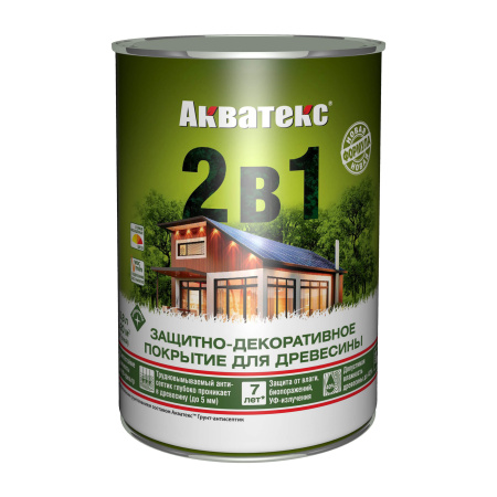 ВАНИЛЬ  Акватекс "2в1" текстурное покрытие  0,8 л 18102 (6шт/576шт)