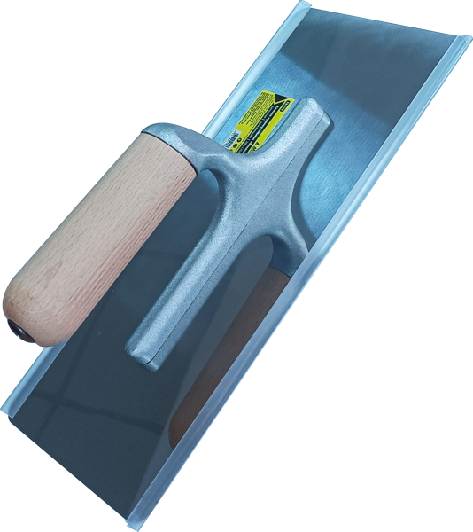 Кельма-гладилка прямоугольная "Венецианская" 280x120х0.7мм.Заточ.Нерж 76035,дер.ручка (60) MaxiTool 