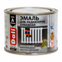 Эмаль ДЛЯ РАДИАТОРОВ алкидная 0,5 кг Dali 80204 (6шт/1152шт)