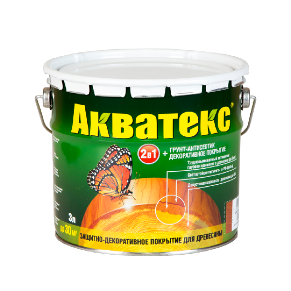 ГРУША  Акватекс "2в1" текстурное покрытие  3 л 90504 (4шт/144шт)