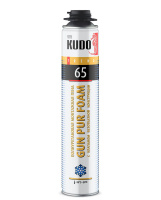 Пена монтажная полиуретан. проф. KUDO TREND 65 зимняя (-18+30) 1000мл  KUPT10W65 (12шт/768шт)